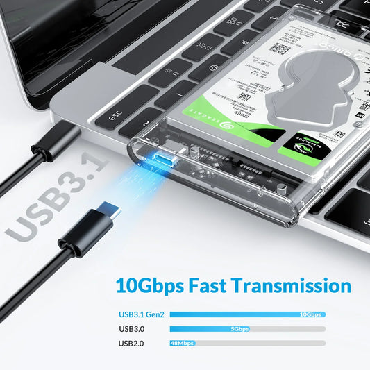External Hard Drive + Case