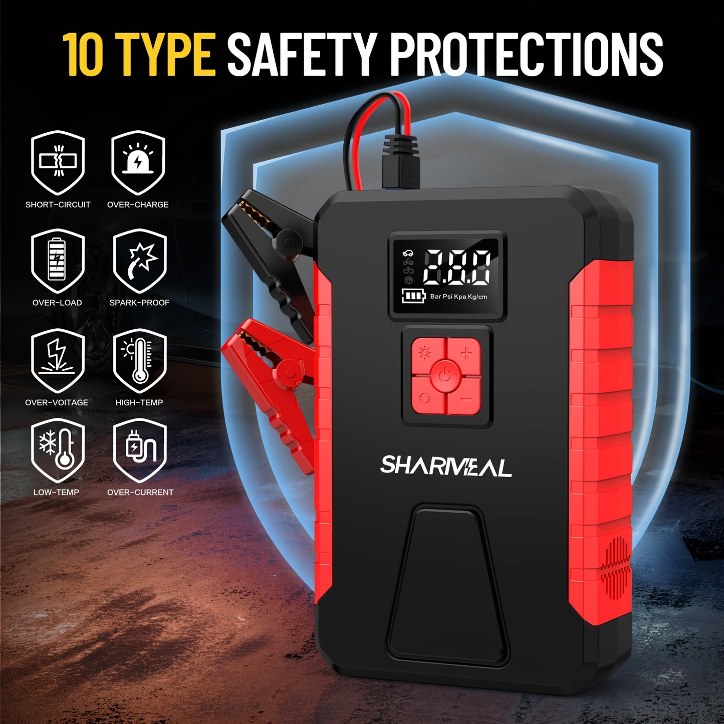 Portable Car Jump Starter