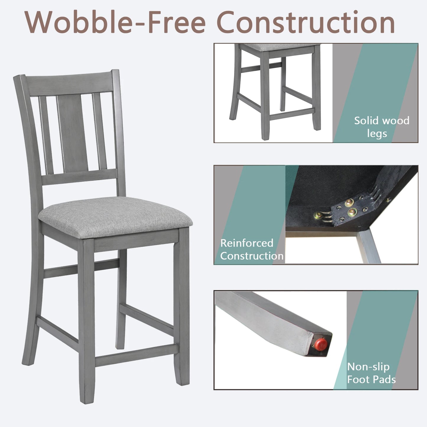 4 PCS Dining Room Chairs